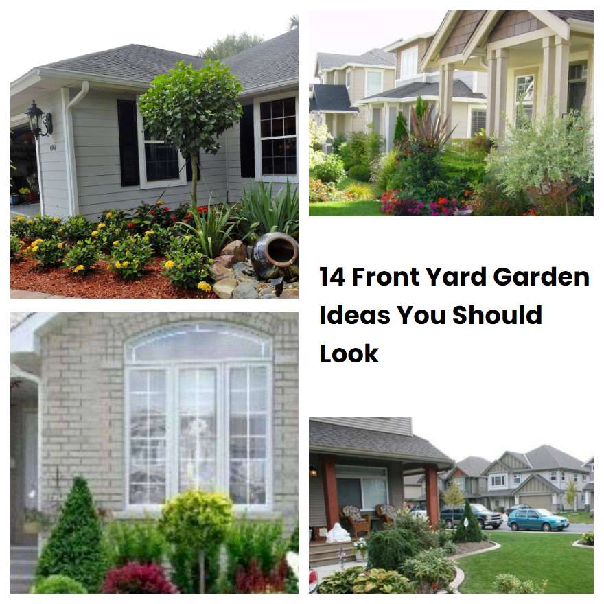 14 Front Yard Garden Ideas You Should Look