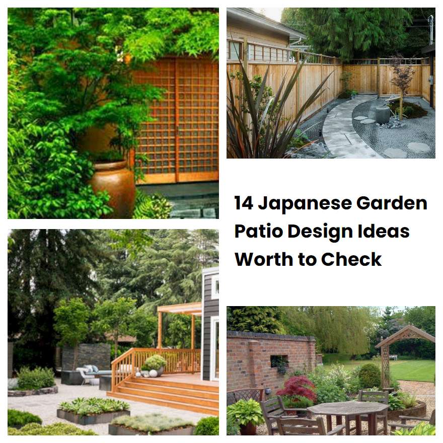 14 Japanese Garden Patio Design Ideas Worth to Check