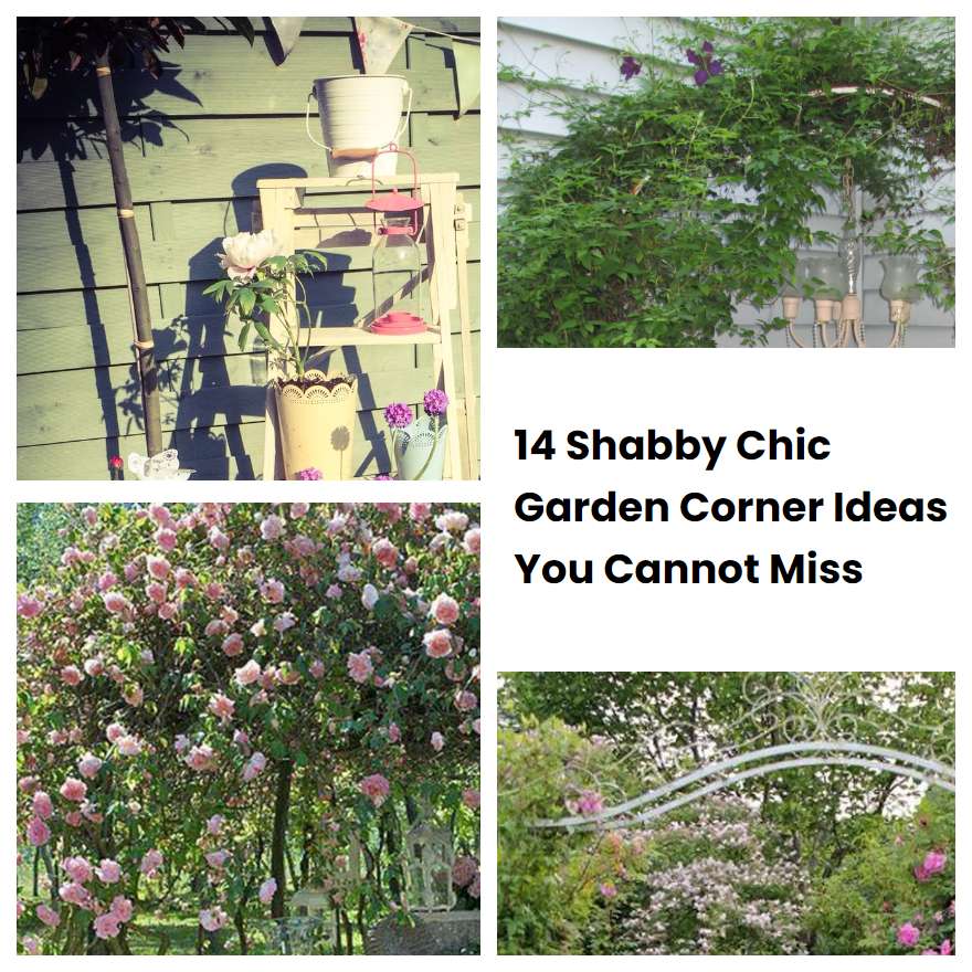 14 Shabby Chic Garden Corner Ideas You Cannot Miss