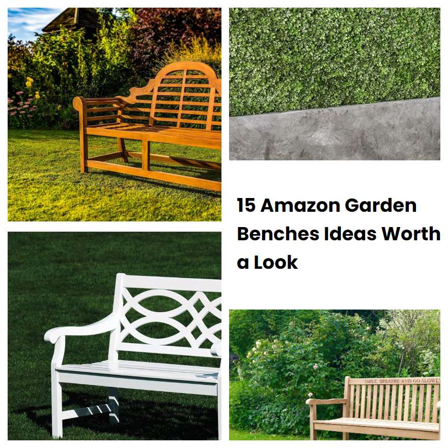 15 Amazon Garden Benches Ideas Worth a Look SharonSable