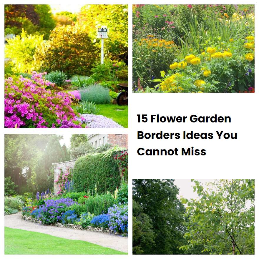 15 Flower Garden Borders Ideas You Cannot Miss