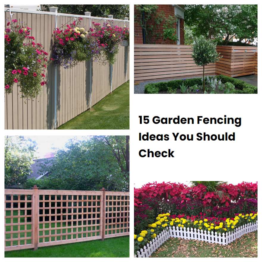 15 Garden Fencing Ideas You Should Check