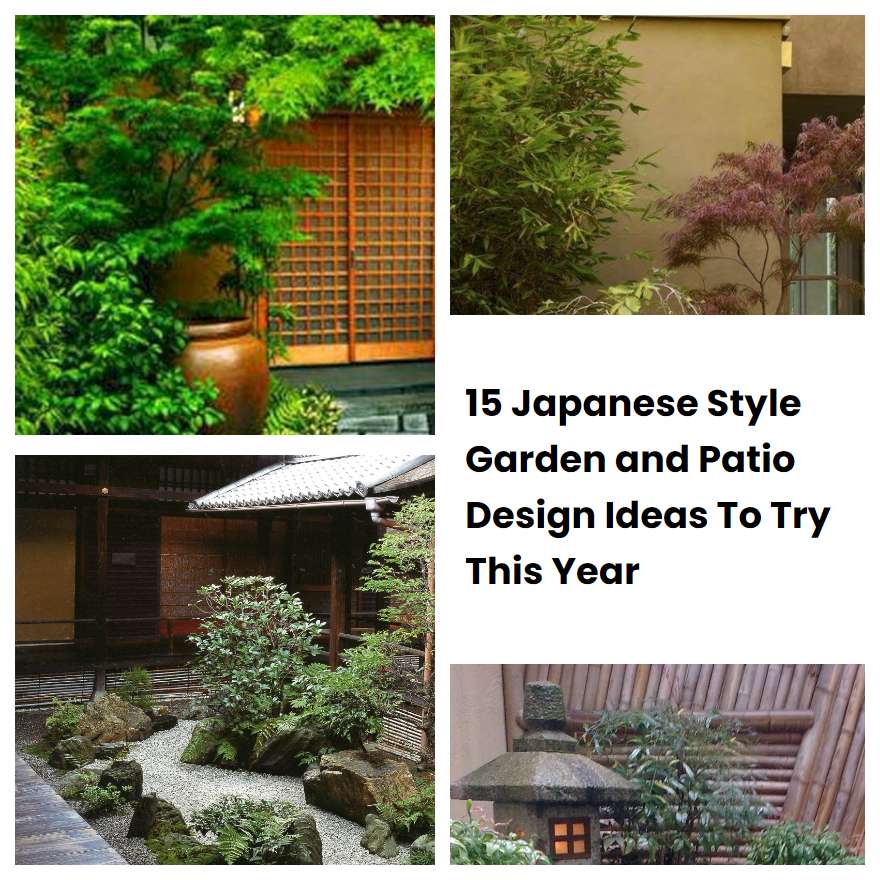 15 Japanese Style Garden and Patio Design Ideas To Try This Year