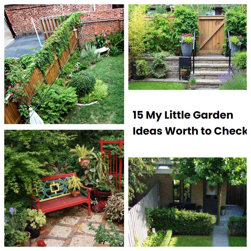 15 My Little Garden Ideas Worth to Check