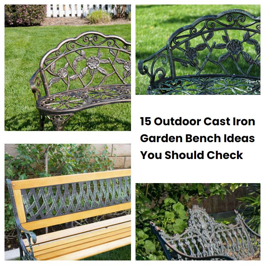 15 Outdoor Cast Iron Garden Bench Ideas You Should Check