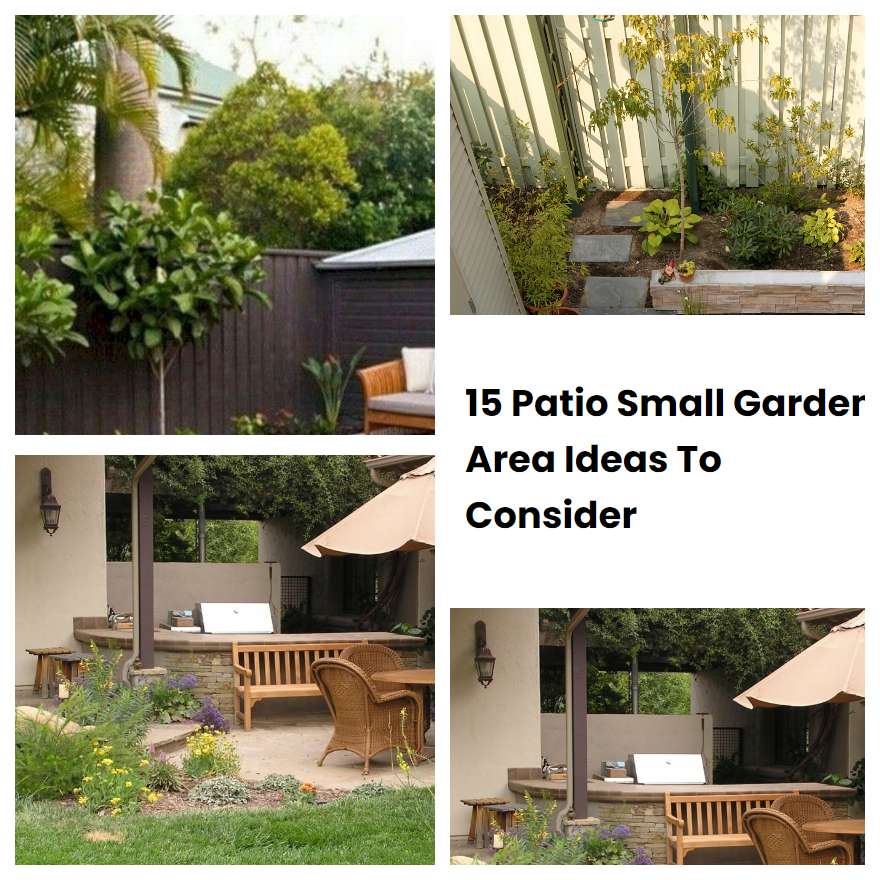 15 Patio Small Garden Area Ideas To Consider