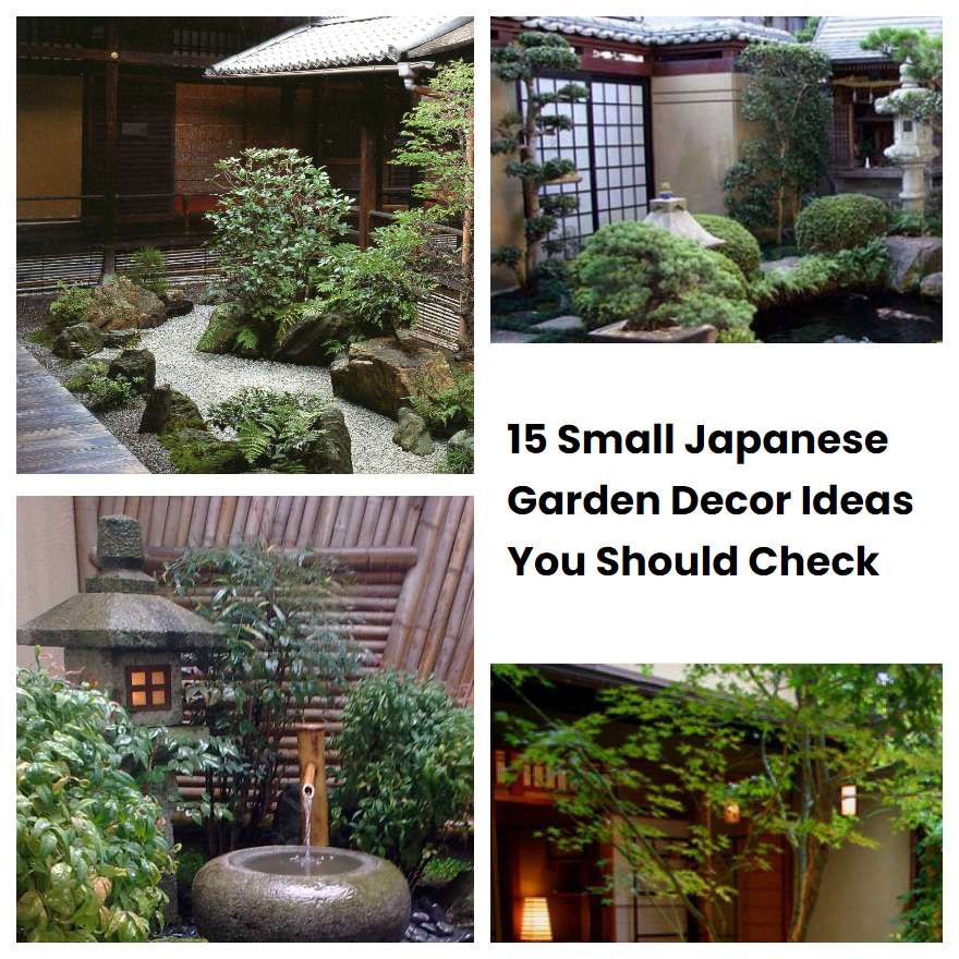 15 Small Japanese Garden Decor Ideas You Should Check