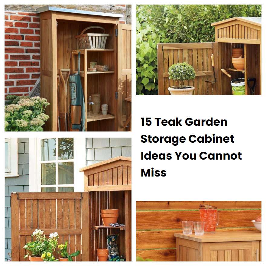 15 Teak Garden Storage Ideas You Cannot Miss SharonSable