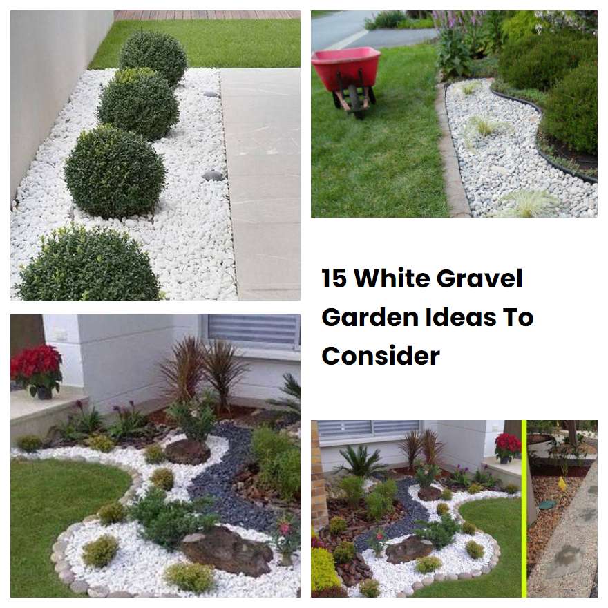 15 White Gravel Garden Ideas To Consider