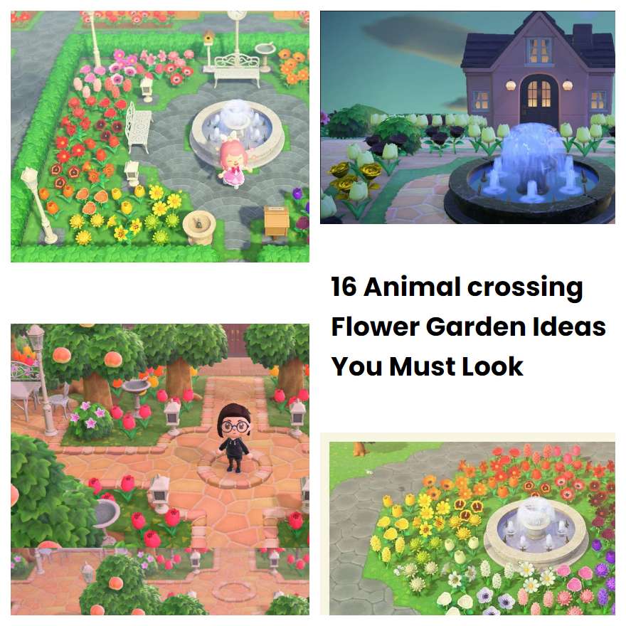 16 Animal crossing Flower Garden Ideas You Must Look