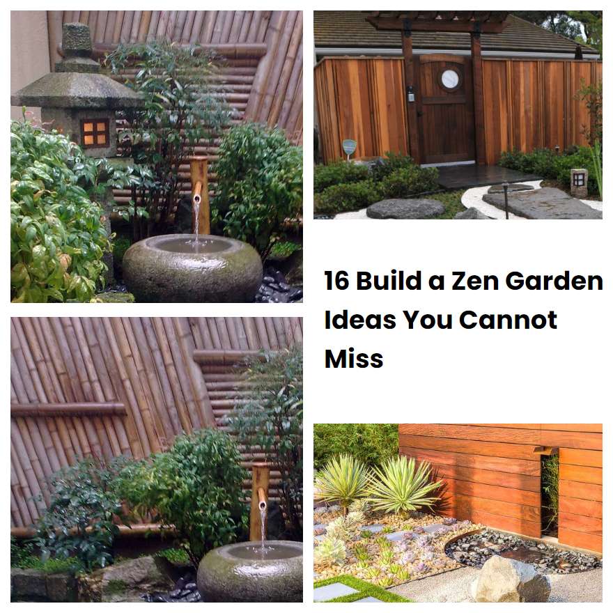 16 Build a Zen Garden Ideas You Cannot Miss SharonSable