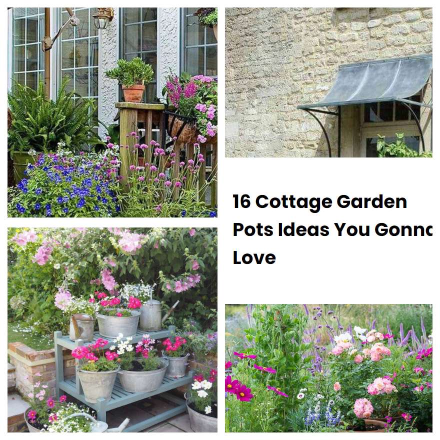 16 Cottage Garden Pots Ideas You Gonna Love SharonSable