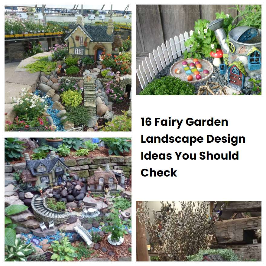 16 Fairy Garden Landscape Design Ideas You Should Check | SharonSable