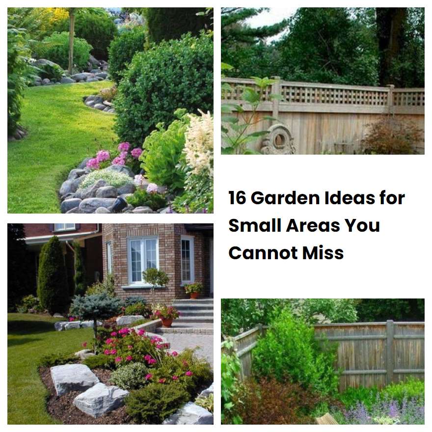16 Garden Ideas for Small Areas You Cannot Miss