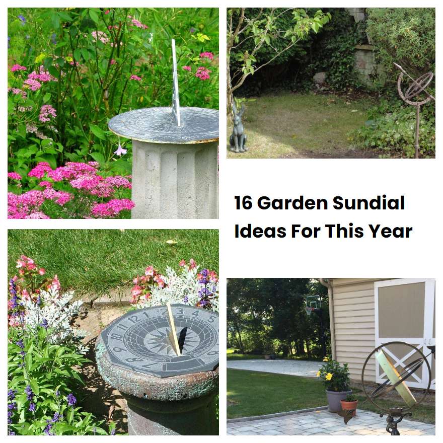 16 Garden Sundial Ideas For This Year SharonSable