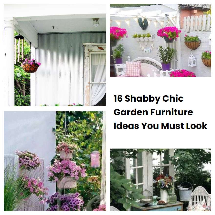 16 Shabby Chic Garden Furniture Ideas You Must Look SharonSable