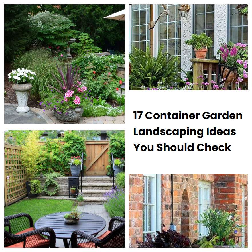 17 Container Garden Landscaping Ideas You Should Check