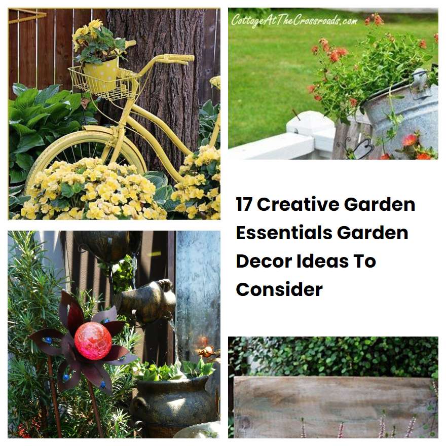 17 Creative Garden Essentials Garden Decor Ideas To Consider SharonSable
