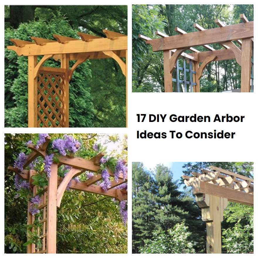 17 DIY Garden Arbor Ideas To Consider SharonSable