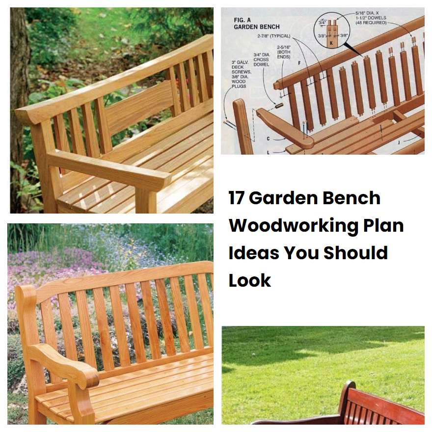 17 Garden Bench Woodworking Plan Ideas You Should Look SharonSable