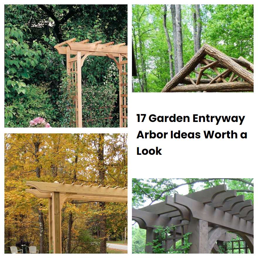 17 Garden Entryway Arbor Ideas Worth a Look SharonSable