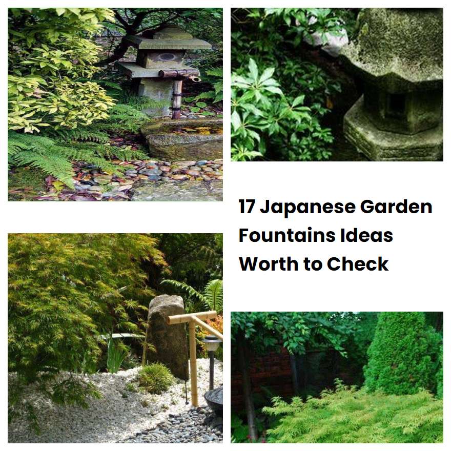 17 Japanese Garden Fountains Ideas Worth to Check SharonSable