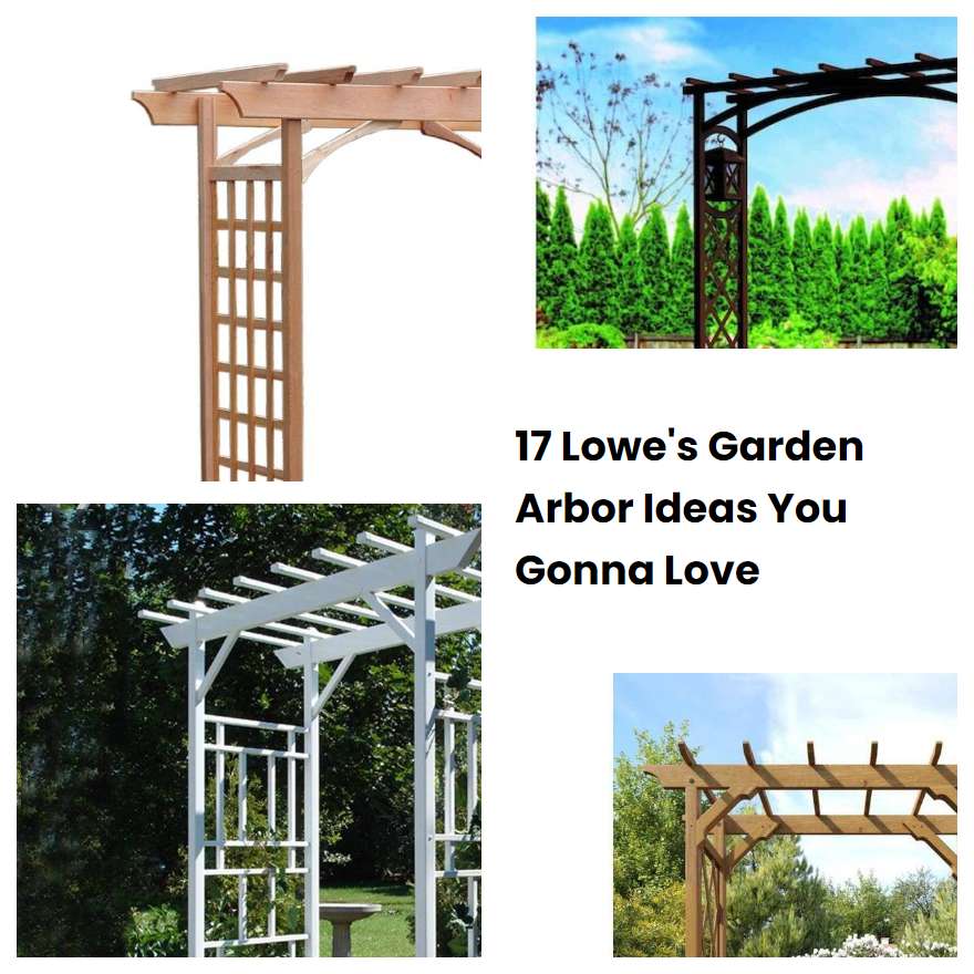 17 Lowe's Garden Arbor Ideas You Gonna Love
