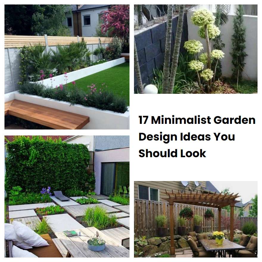 17 Minimalist Garden Design Ideas You Should Look SharonSable