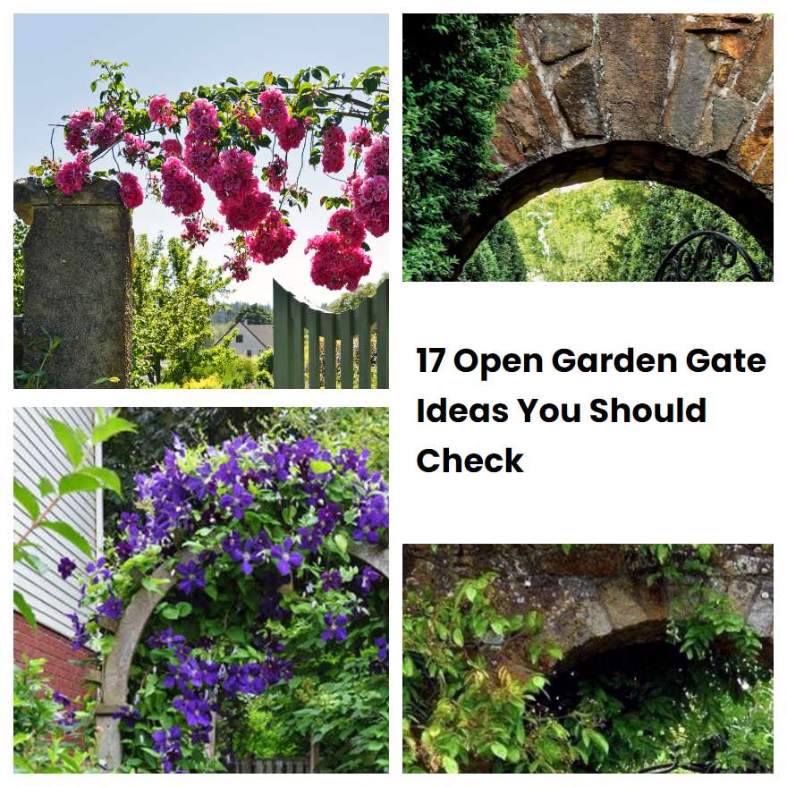 17 Open Garden Gate Ideas You Should Check
