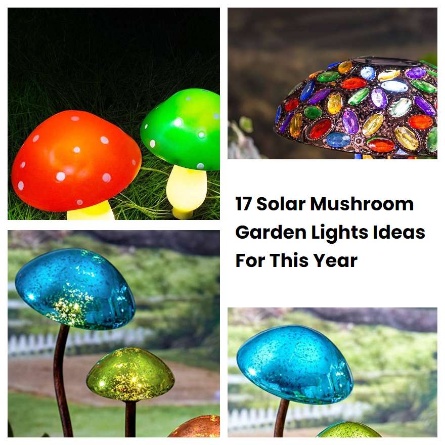 17 Solar Mushroom Garden Lights Ideas For This Year