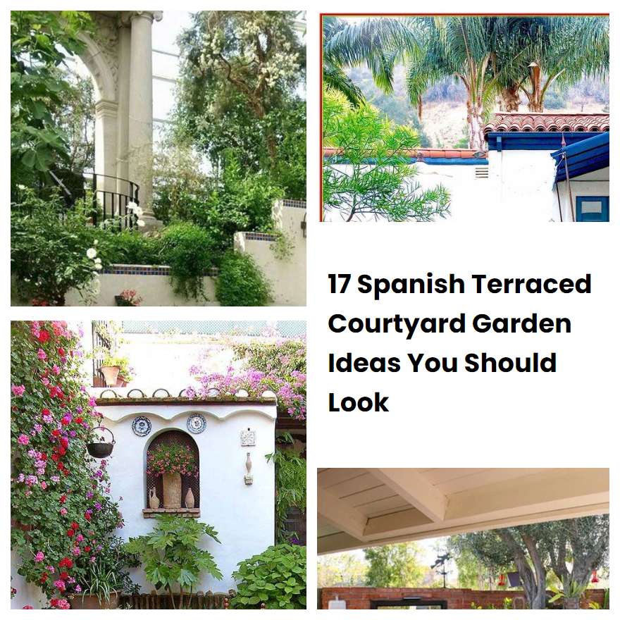 17 Spanish Terraced Courtyard Garden Ideas You Should Look