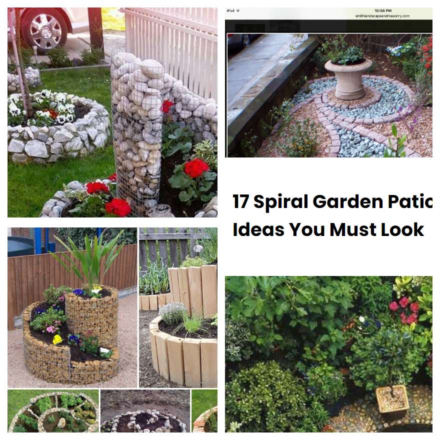17 Spiral Garden Patio Ideas You Must Look