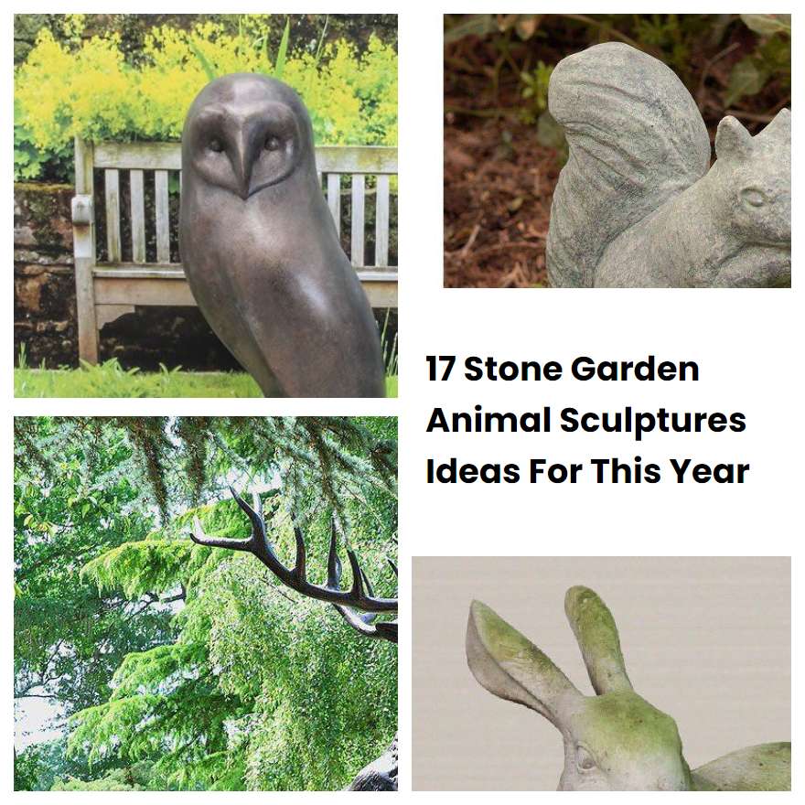 17 Stone Garden Animal Sculptures Ideas For This Year SharonSable