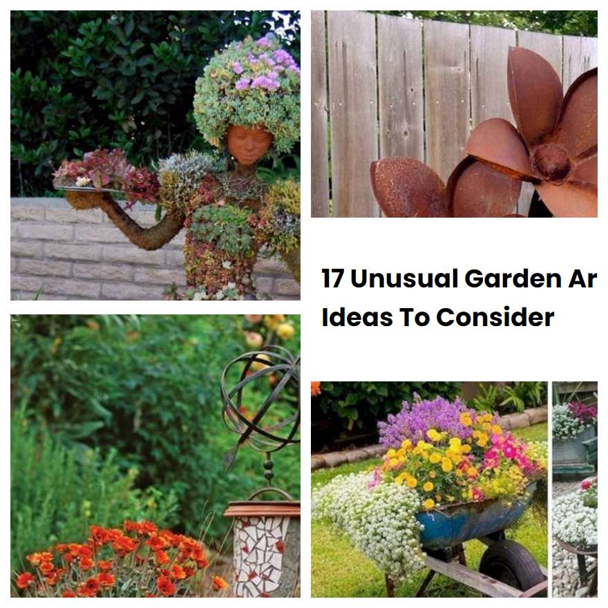 17 Unusual Garden Art Ideas To Consider