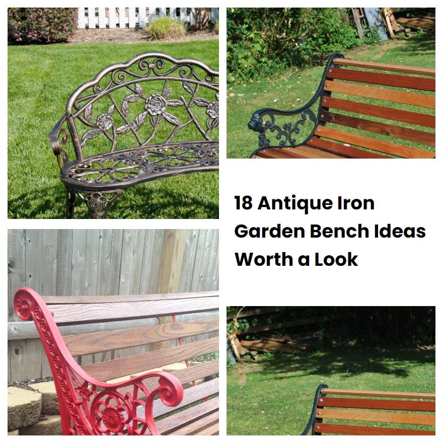 18 Antique Iron Garden Bench Ideas Worth a Look SharonSable