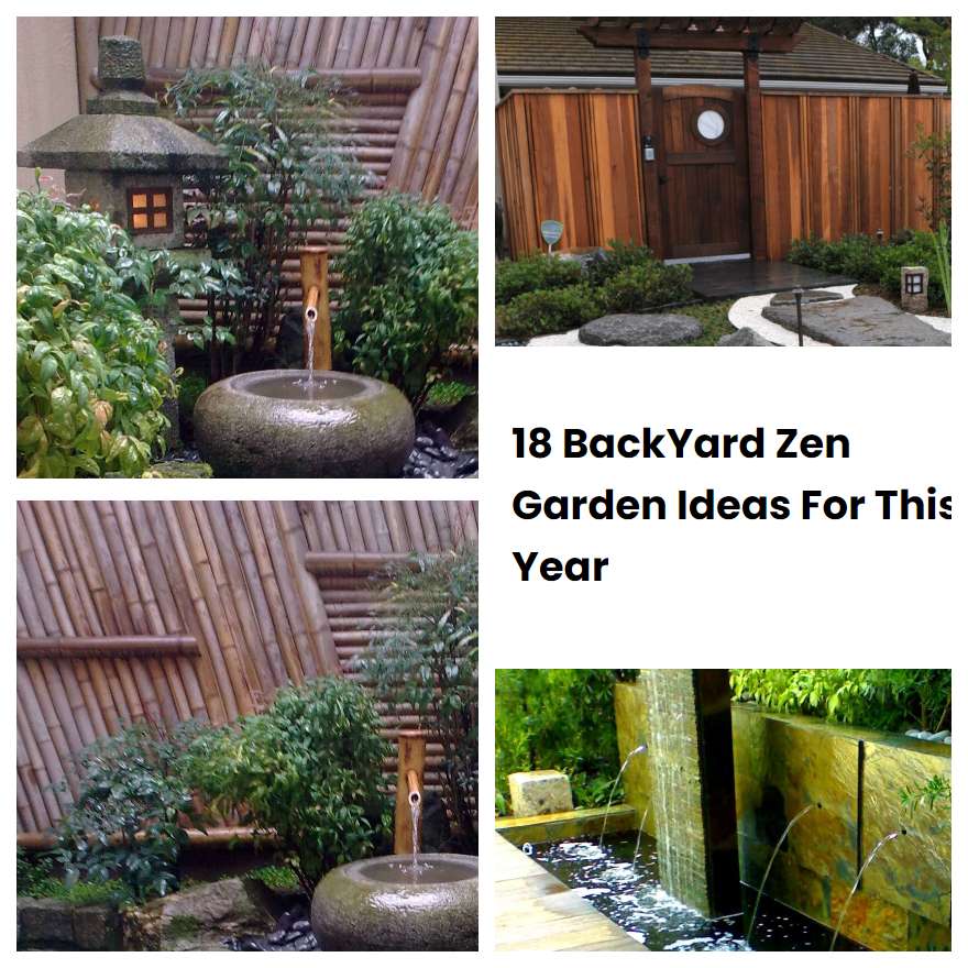 18 BackYard Zen Garden Ideas For This Year SharonSable