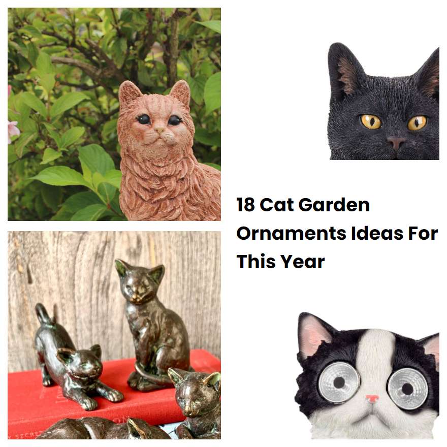 18 Cat Garden Ornaments Ideas For This Year SharonSable