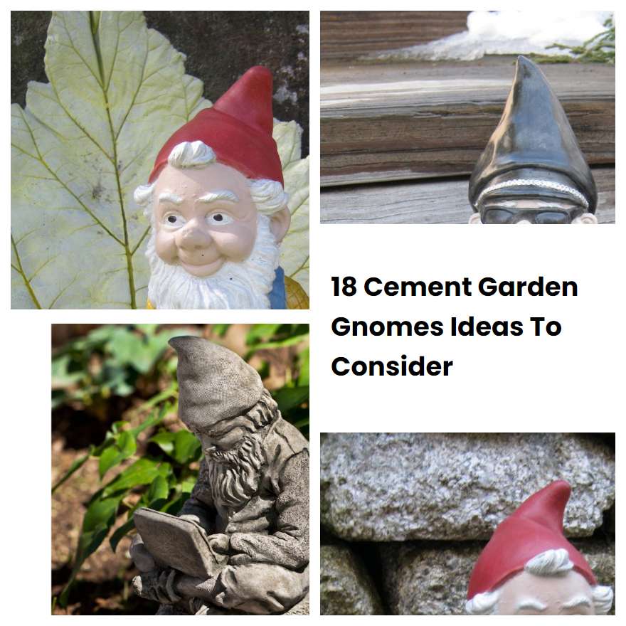 18 Cement Garden Gnomes Ideas To Consider SharonSable