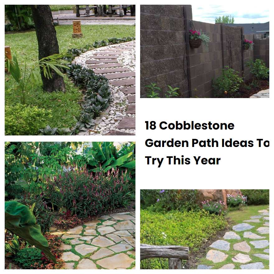 18 Cobblestone Garden Path Ideas To Try This Year