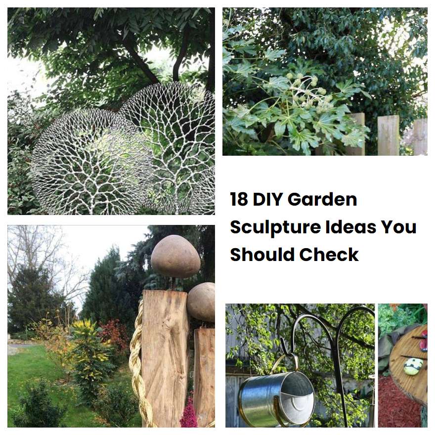 18 DIY Garden Sculpture Ideas You Should Check