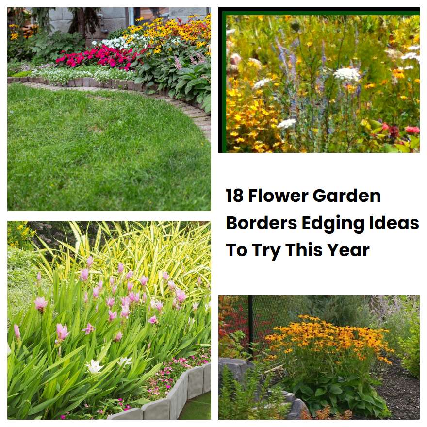 18 Flower Garden Borders Edging Ideas To Try This Year