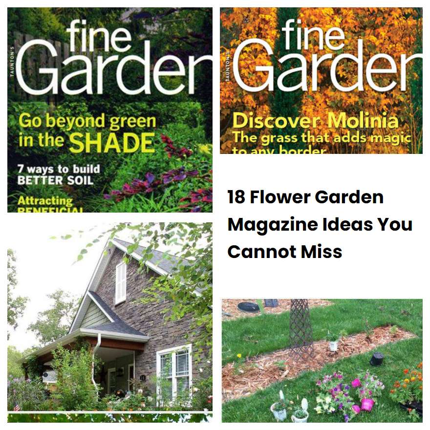 18 Flower Garden Magazine Ideas You Cannot Miss