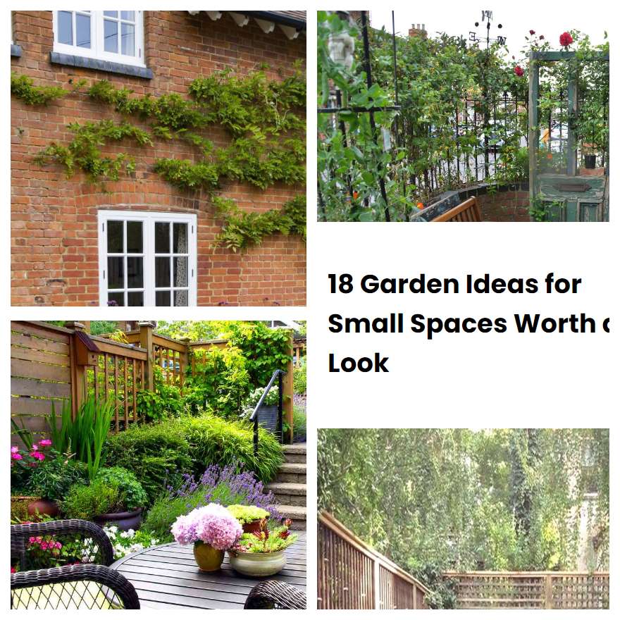 18 Garden Ideas for Small Spaces Worth a Look
