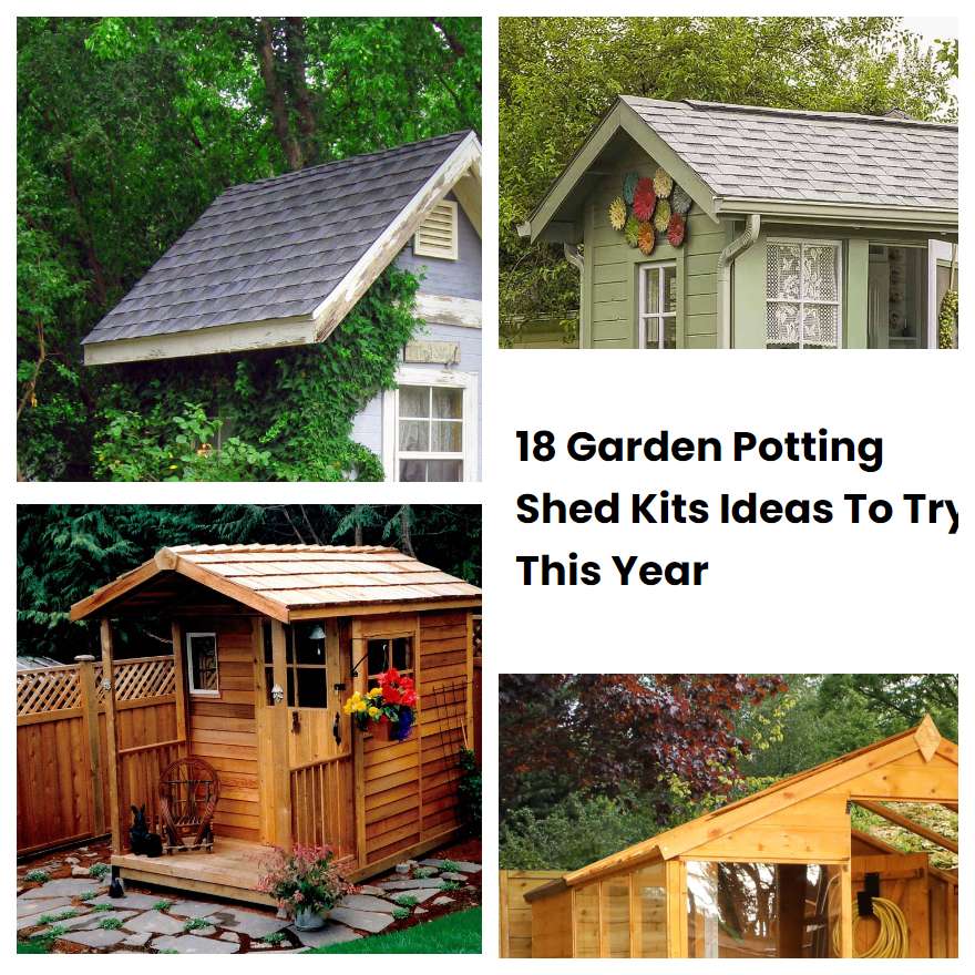18 Garden Potting Shed Kits Ideas To Try This Year SharonSable