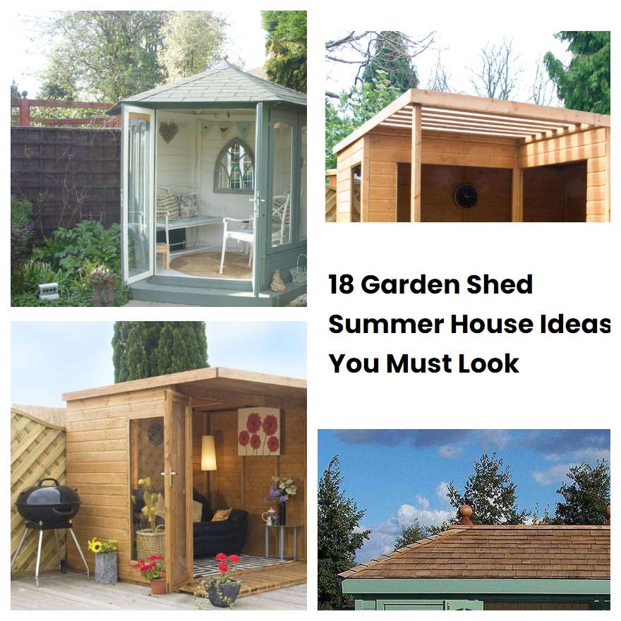 18 Garden Shed Summer House Ideas You Must Look SharonSable