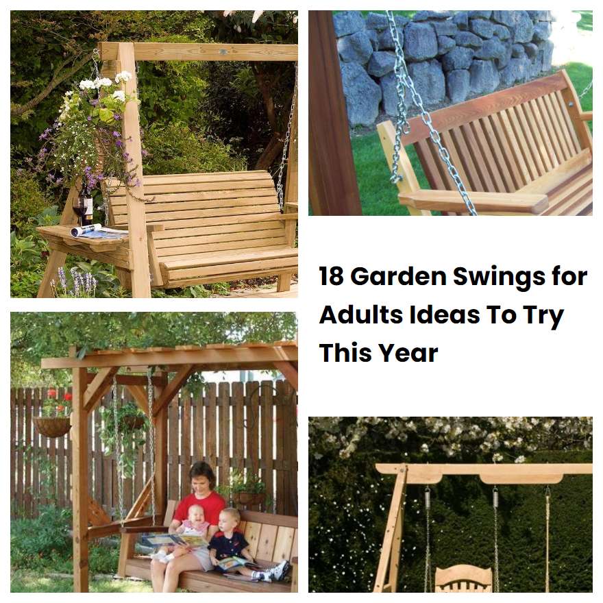 18 Garden Swings for Adults Ideas To Try This Year SharonSable