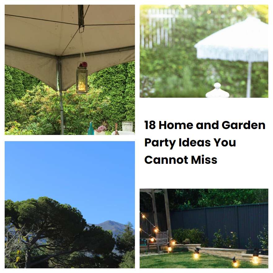 18 Home and Garden Party Ideas You Cannot Miss SharonSable
