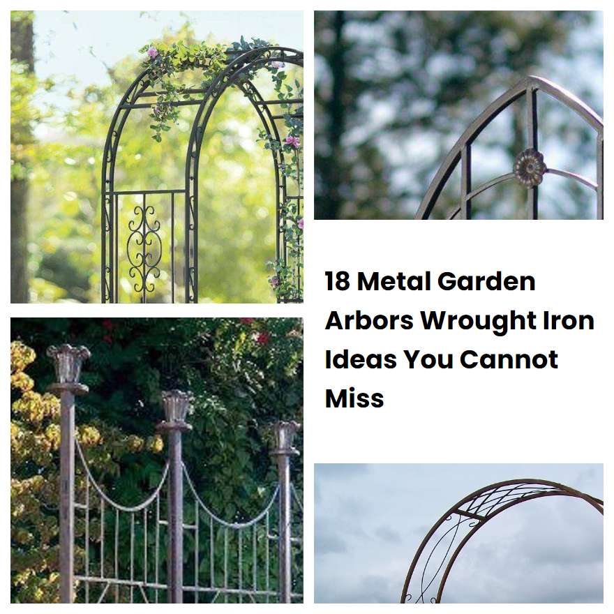 18 Metal Garden Arbors Wrought Iron Ideas You Cannot Miss