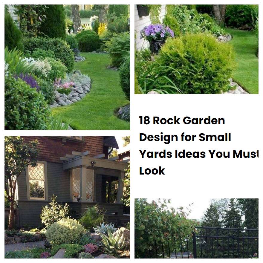 18 Rock Garden Design for Small Yards Ideas You Must Look