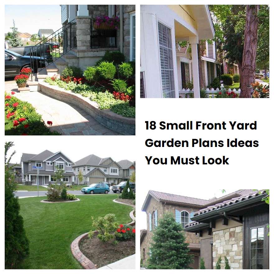 18 Small Front Yard Garden Plans Ideas You Must Look SharonSable